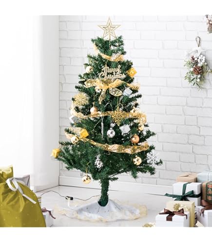 Amazon.co.jp: タンスのゲン クリスマスツリー 180cm 雪化粧